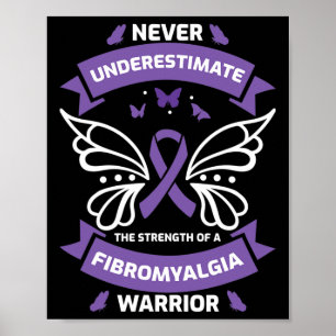 Fibromyalgie Warrior Awareness Poster