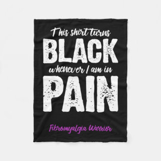 Fibromyalgie Warrior Chronische Pijn Fibro Awarene Fleece Deken