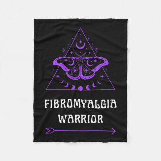 Fibromyalgie Warrior Chronische ziekte Bewustzijn  Fleece Deken