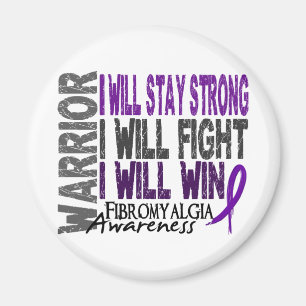 Fibromyalgie Warrior Magneet