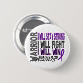 Fibromyalgie Warrior Ronde Button 5,7 Cm (Voorkant /achterkant)