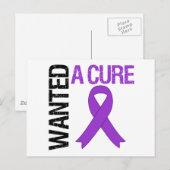 Fibromyalgie wil een kuur briefkaart (Voorkant / Achterkant)