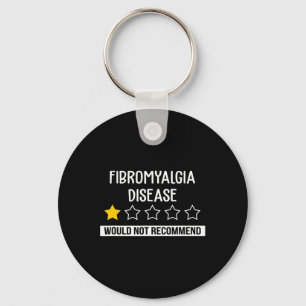Fibromyalgie ziekte zou niet aanbevelen krijger A Sleutelhanger