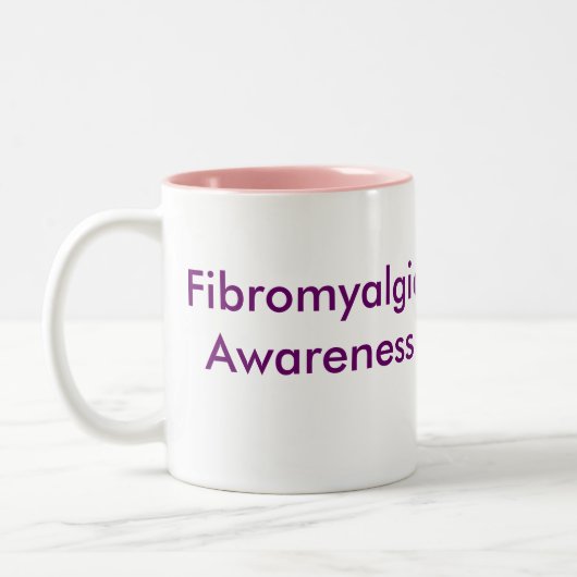 FibromyalgieBewustheid mok (Links)