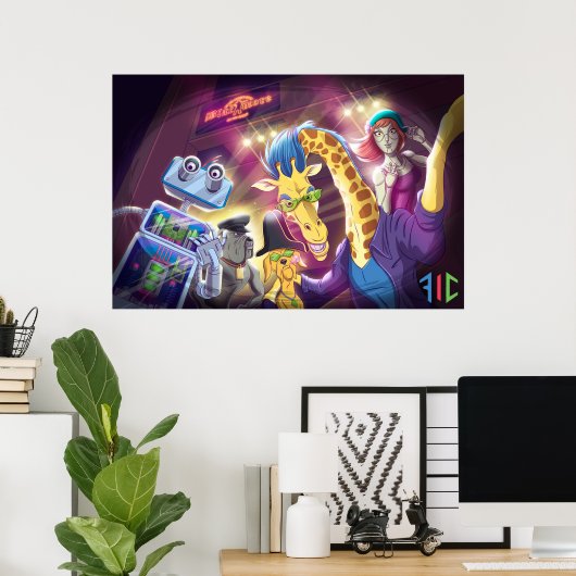 FIC-band Poster (Thuiskantoor)