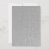 Ficelle des invitations de Fête de la mariée de (Dos)