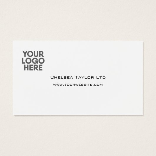 Fiche de logo de l'entreprise - Événement (Dos)