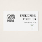 Fiche de logo de l'entreprise - Événement (Devant)