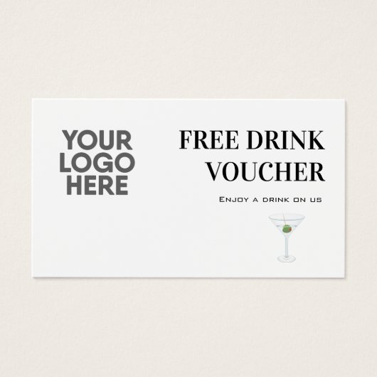 Fiche de logo de l'entreprise - Événement (Devant)