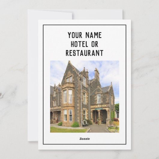 Fiche de menu téléchargeable avec annonces modifia (Dos)