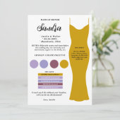 Fiche de proposition modèle de la carte d'informat (Debout devant)