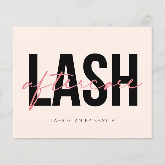 Fiche de prospectus - Instructions de postsoins (Devant)