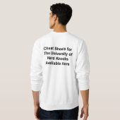 Fiche de triche SWEATSHIRT pour l'U de Hard Knocks (Dos entier)