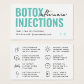 Fiche d'instruction d'injection de remplissage Bot (Devant & derrière)