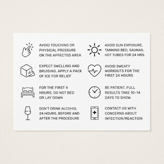 Fiche d'instruction d'injection de remplissage Bot (Dos)