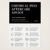 Fiche d'instruction simple sur les soins postérieu (Devant & derrière)