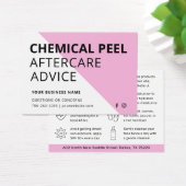 Fiche d'instruction simple sur les soins postérieu (Bureau)