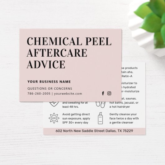 Fiche d'instruction simple sur les soins postérieu (Bureau)