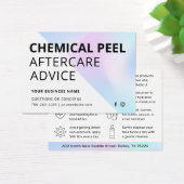 Fiche d'instruction sur les soins postérieurs à l' (Bureau)
