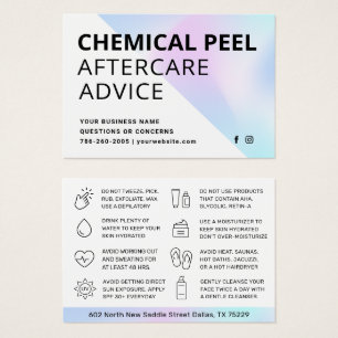 Fiche d'instruction sur les soins postérieurs à l'