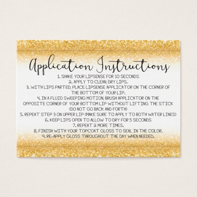 Fiche d'instructions de demande (Devant)