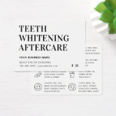 Fiche d'instructions pour blanchir les dents simpl (Bureau)