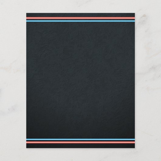 Fiche papier de la circulaire d'invitation Neon Cr (Dos)