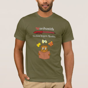 Fictie slaat de realiteit aan t-shirt
