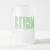 fictiehonden bier mok (Voorkant links)