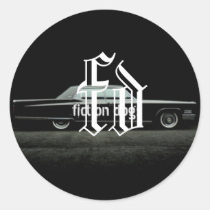 fictiehonden sticker