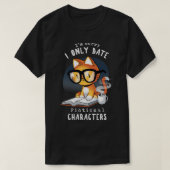 Fictional Characters Smart Bookworm Cat Funny Quot T-shirt (Design voorkant)