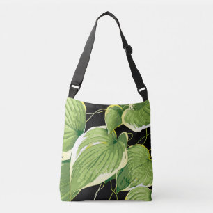 Ficus Plant 3 Crossbody Tas