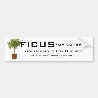 FICUS, voor congres Bumpersticker