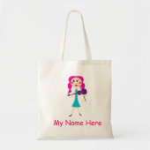 Fiddle Gal Canvas tas (Voorkant)