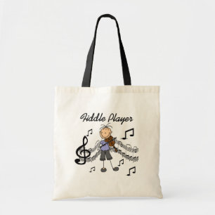 Fiddle Player Bag Tote Bag