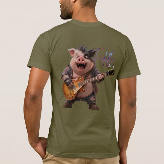 Fiddle Stix T-shirt 4 (Achterkant)