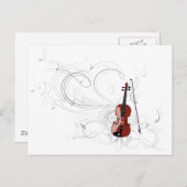 Fiddle Symphony Briefkaart (Voorkant / Achterkant)
