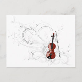 Fiddle Symphony Briefkaart