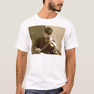 Fiddle van de Burgeroorlog Speler T-shirt