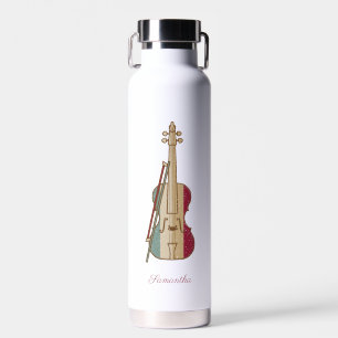 Fiddle Whisperer Violin Persoonlijke muziek Waterfles
