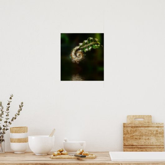 Fiddlehead Fern print (Keuken)