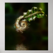 Fiddlehead Fern print (Voorkant)