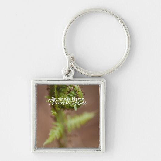 Fiddlehead Macro Promotie Sleutelhanger (Voorkant)