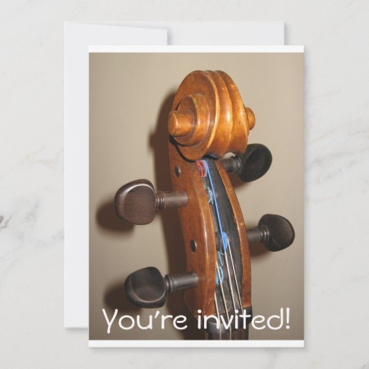 FIddlehead-uitnodiging Kaart (Voorkant)