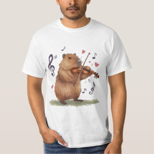 fiddler capybara t-shirt