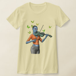 Fiddler Dreamscape - Meisje en vlinders T-shirt