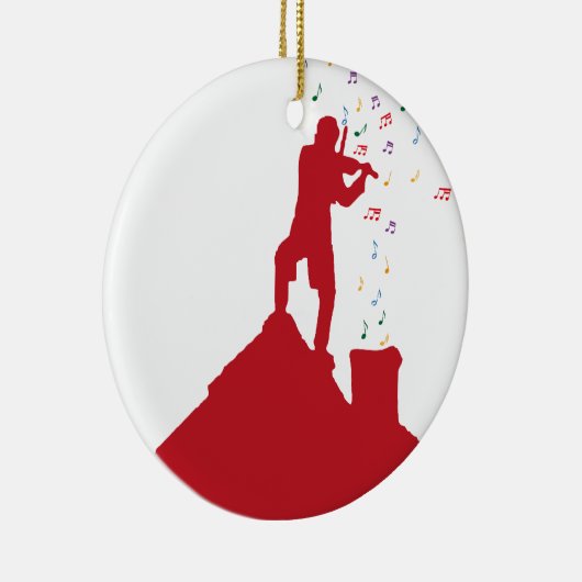 Fiddler keramisch ornament (Rechts)