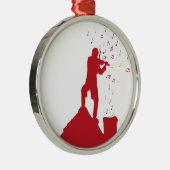 Fiddler metalen ornament (Rechts)