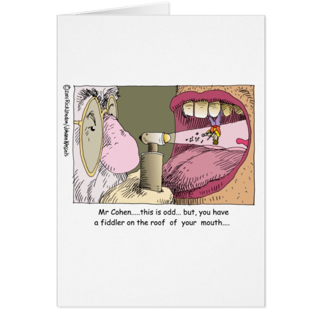Fiddler on Roof Funny Dentistry Gifts and T - shir (Voorkant)