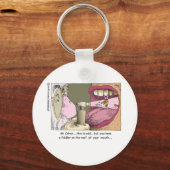 Fiddler Op Dak Grappige Tandarts Cadeaus & T-shirt Sleutelhanger (Voorkant)